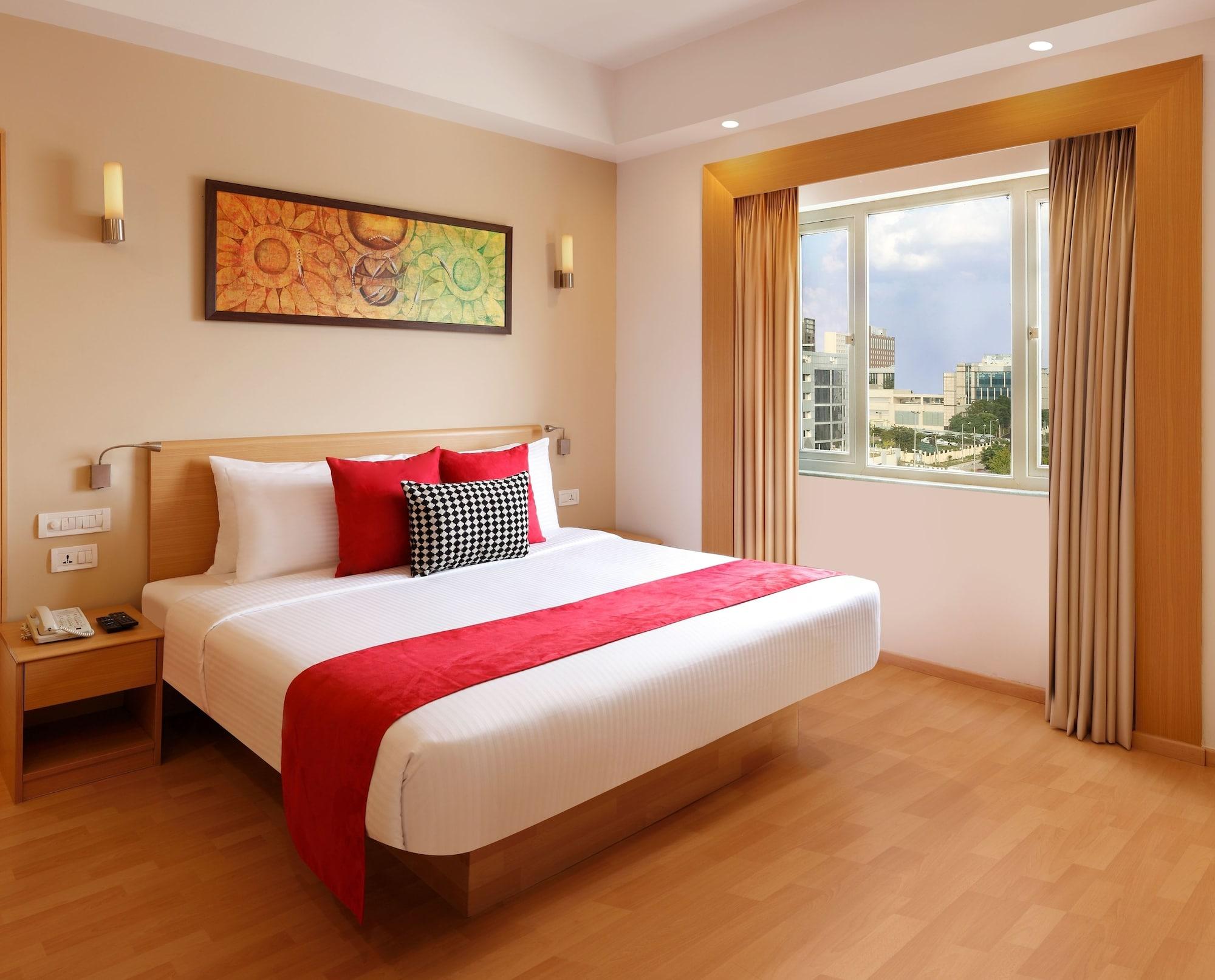 Lemon Tree Hotel, Gachibowli, Haiderabad Buitenkant foto